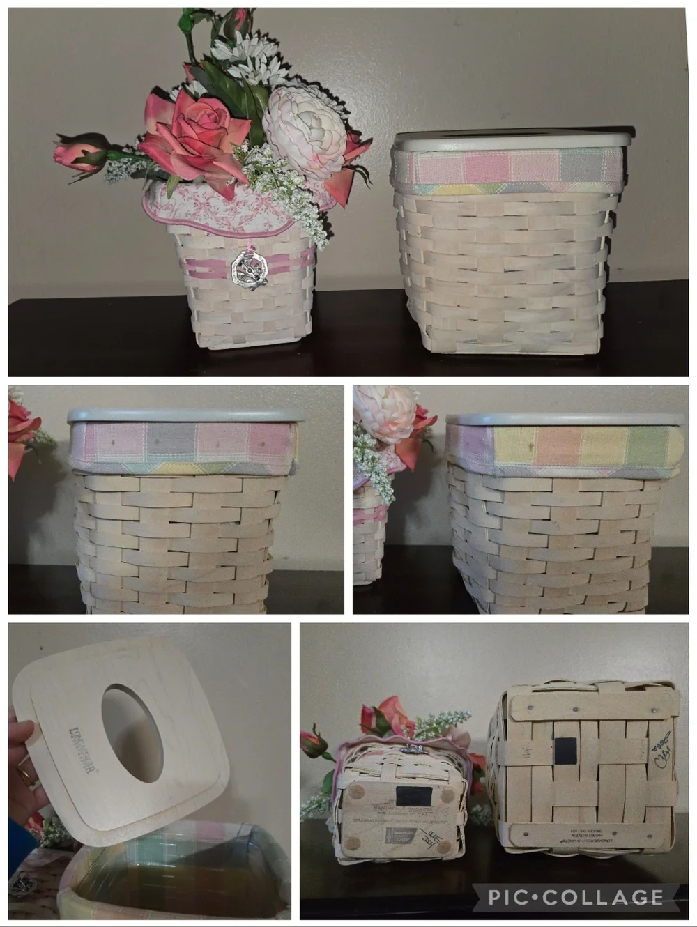 Longaberger Handmade Baskets Horizon Of Hope Bundle Of 27